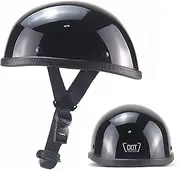 Retro Fashion Brimless Skull Cap, for Man Women Jet Pilot Moped Street Cruiser