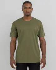 [As Colour] As Colour Men's Staple T-Shirt in Army Green Size 2XL 2XL Army Green