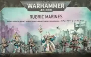 WArhammer 40,000 Thousand Sons Rubric Marines Chaos Space Marine 40K
