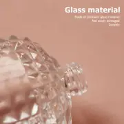 2pcs Glass Perfume Atomizer Bottle Refillable Empty Clear Glass Spray Bottle DP3
