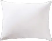 Amazon Basics Down-Alternative Pillow with Cotton Shell - Soft Density, Queen