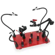 Helping Hands Soldering Magnetic Third Helper hand Station with 4 Solder Magn...