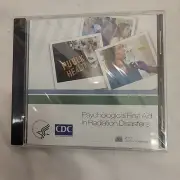 CDC Center for Disease Control Audio CD Phsychological Aid Radiation Disaster