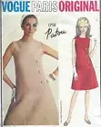 1967 Vintage VOGUE Sewing Pattern DRESS B38 (1152) By 'Patou'