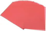 uxcell 40 Sheets Vellum Paper 4.25x5.5, Vellum Paper Printable Translucent Paper 100GSM for Invitations Laser Inkjet Printing Card Making Crafting Wedding Tracing, Red