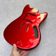 Guitar body mustang Candy red alder 4.17 LBS