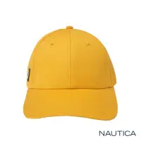 在飛比找momo購物網優惠-【NAUTICA】簡約素面LOGO刺繡棒球帽(黃)