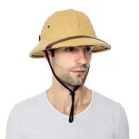 在飛比找蝦皮購物優惠-男女通用夏季馬術帽賽馬帽越南頭盔帽子安全帽防晒戶外遮陽草帽