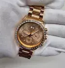 MICHAEL KORS Brinkley Quartz Chrono 40MM Rose Gold Tone Women's Watch MK6204
