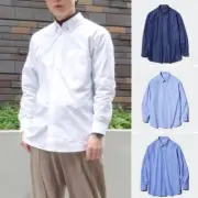 UNIQLO +j Broadcloth Shirt Men's 4 Colors White Light blue Blue Stripe Cotton