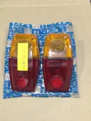 MAZDA 800 UTE REAR TAIL BRAKE LIGHT LENSES PAIR NEW OLD STOCK GENUINE