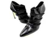 TIBI, ANYA BOOTIE, WOMEN'S, BLACK KIDD, US SIZE 6.5 M, LEATHER, NEW