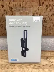 GoPro QUIK KEY Mobile MicroSD Card Reader For Android Devices OEM New C-2