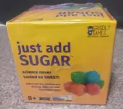 Just Add Sugar Organic Science & Art Kit Make Candies NEW/SEALED