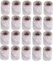 MUSISALY 100pcs Nail Polishing Circle Polishing Bands for Nail Drill Sanding Bands for Nails Drill Nail Sanding Bands Fine Nail Sanding Bands Manicure Tools Drill Bits Nails Sanding Ring