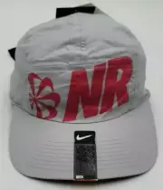 Nike Running NR AW84 Dri-fit Hat/Cap 5 Panel Unisex Gray Sz OS One Size