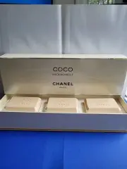 Chanel Coco Mademoiselle 3 Piece Soap Bar Set Brand New in Gift Box