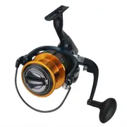 Fishing Wheel Metal Wire Cup Long Shot Sea Pole Foldable Rocker SL8000 dark blue