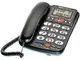 【通訊達人】SANLUX台灣三洋TEL-856 來電顯示有線電話機_保固一年_鐵灰色/紅色/銀色可選