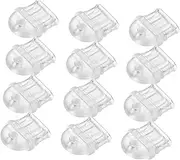 CVUTOVO 12pcs USB C Protective Caps Dustproof Grime Plugs for Mobile Phones Stoppers for Charging Port Protection Fit for Type C Devices Easy Handling and Reliable Protection