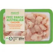 Macro Free Range Diced Chicken Breast 500g