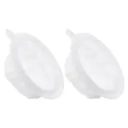 2Pcs 5.4" O.D. 300 Mesh Food Filter Strainer Fine Mesh Filters Strainers White