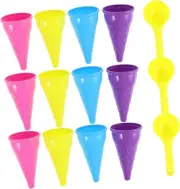 1 Set Beach Toy Ice Cream Scoop Sandbox Toy Sand Shaper Sand Rake Sand Ice Cream