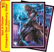 ULTRA PRO MTG Kamigawa Neon Dynasty 100ct Deck Protector Sleeves Tezzeret V3