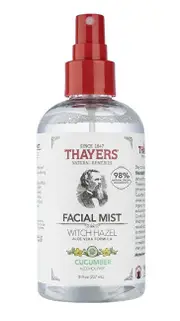 Thayers Alcohol-free witch hazel mist facial toner with aloe vera cucumber formula - volume: 237 ml