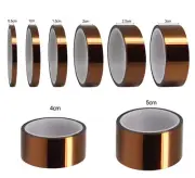 27m Heat Resistant High Temperature Polyimide Film Kapton Tape with Adhesive