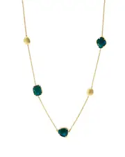 Effy Fine Jewelry 14K 11.60 ct. tw. Green Onyx Necklace