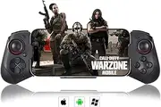 arVin Wireless Gaming Controller for iPhone iOS Android PC, Bluetooth Gamepad Joystick for iPhone 15/14/13/12/iPad/MacBook/Samsung Galaxy S22/S21/S20 Ultra/Tablet/Call of Duty Mobile/Genshin Impact