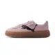 【PUMA】Suede Platform Cutout Wns 女鞋 粉色 麂皮 微厚底 休閒鞋 39723305