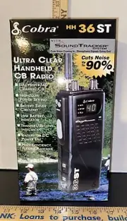 Cobra HH 36ST - Ultra Clear Handheld CB 2-Way Radio w/ Sound Tracker System
