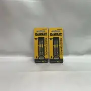 Lot of 2 DeWalt MaxFit Impact 2" Square #2 Drill Bit SQ2 Robertson