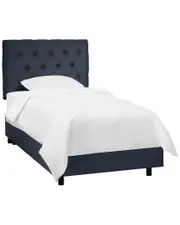 Skyline Furniture Kids' Diamond Tufted Bed