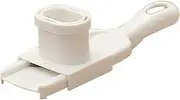STOBAZA Garlic Chip Slicer Garlic 2-in-1 Manual Potato Slicer Kitchen Vegetable Cutter Garlic Shredder