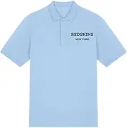 [REDSKINS Junior] Redskins Enfant Bleu Ciel Unisex Polo Shirt, Blue