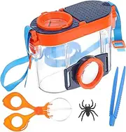 1Set Insect Observation Box with Magnifying Portable Keeper for Includes Tweezers Tong for Outdoor Exploration Viewing for Educational Experience