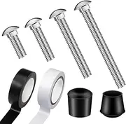 Flagpole Caps | Heavy Duty Flag Pole Cap and Tape | Heavy Duty Hardware Parts for Patio Lawn Garden Canopy Sports Outdoors Events