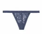 New w/Tag Victoria's Secret FREE SHIPV-String XS, XL Crown Blue