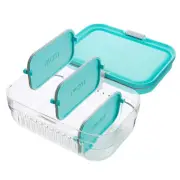 Packit 1.11L Mint Mod Lunch Bento Box Food/Storage w/ 3 Separators/Dividers