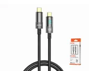 Moveteck 100W Type-C to Type-C Braided Data Cable 1m 20V 5a Black TB1755