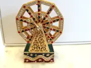 Estée Lauder Collectible Ferris Wheel Solid Perfume-Free Shipping!
