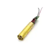 2.7V-4.2V Focus Laser 532nm 1mw Green Laser Dot Diode Module 8mmx31mm w/Cable