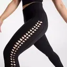 CALIA Women's Inspire Crochet 7/8 Leggings Small