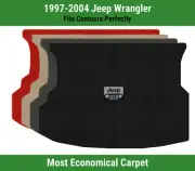 Lloyd Velourtex Cargo Carpet Mat for 1997-2004 Jeep Wrangler w/Jeep Grill Logo (for: Jeep)