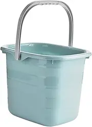 CALLARON Plastic Bucket with Handle Multipurpose Water Storage Container for Home Gardening and Outdoor Use Durable Plastic Stable and Non Slip Design for Pet Food Paint and More