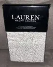 Ralph Lauren️Home 2-Standard Pillowcase Set Spencer Leaf Sateen Gray/White