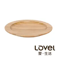 在飛比找Yahoo奇摩購物中心優惠-LOVEL 圓形竹製餐盤15.8cm